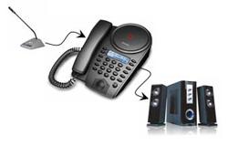 好會通（Meeteasy）MidHC 音頻會議系統(tǒng)電話機 會場終端 支持外接調(diào)音臺、會議麥克風、音箱，高質(zhì)量會議解決方案